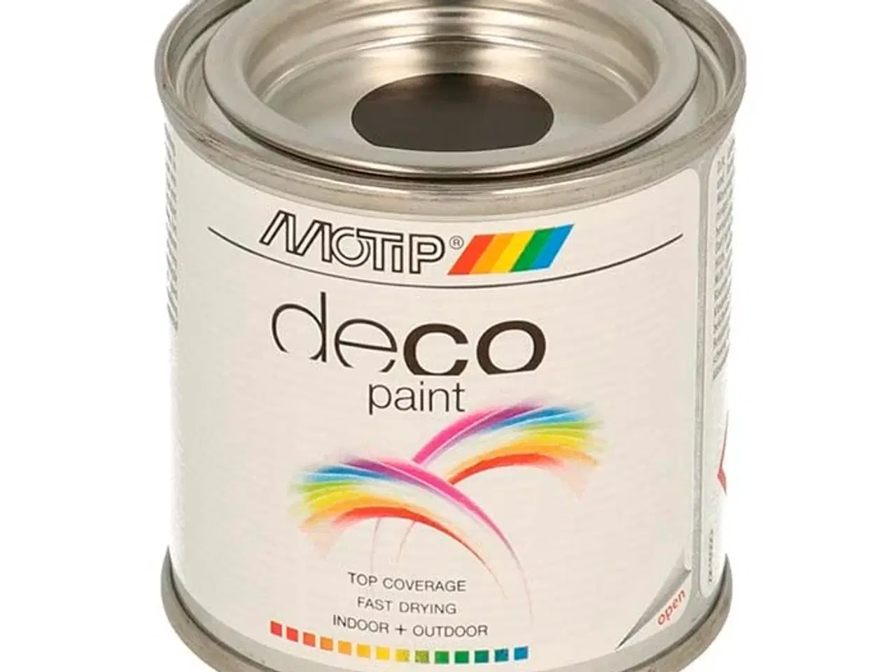 Billede 1 - Motip Deco Ral 9005 Blank Dybsort 100ml dåse