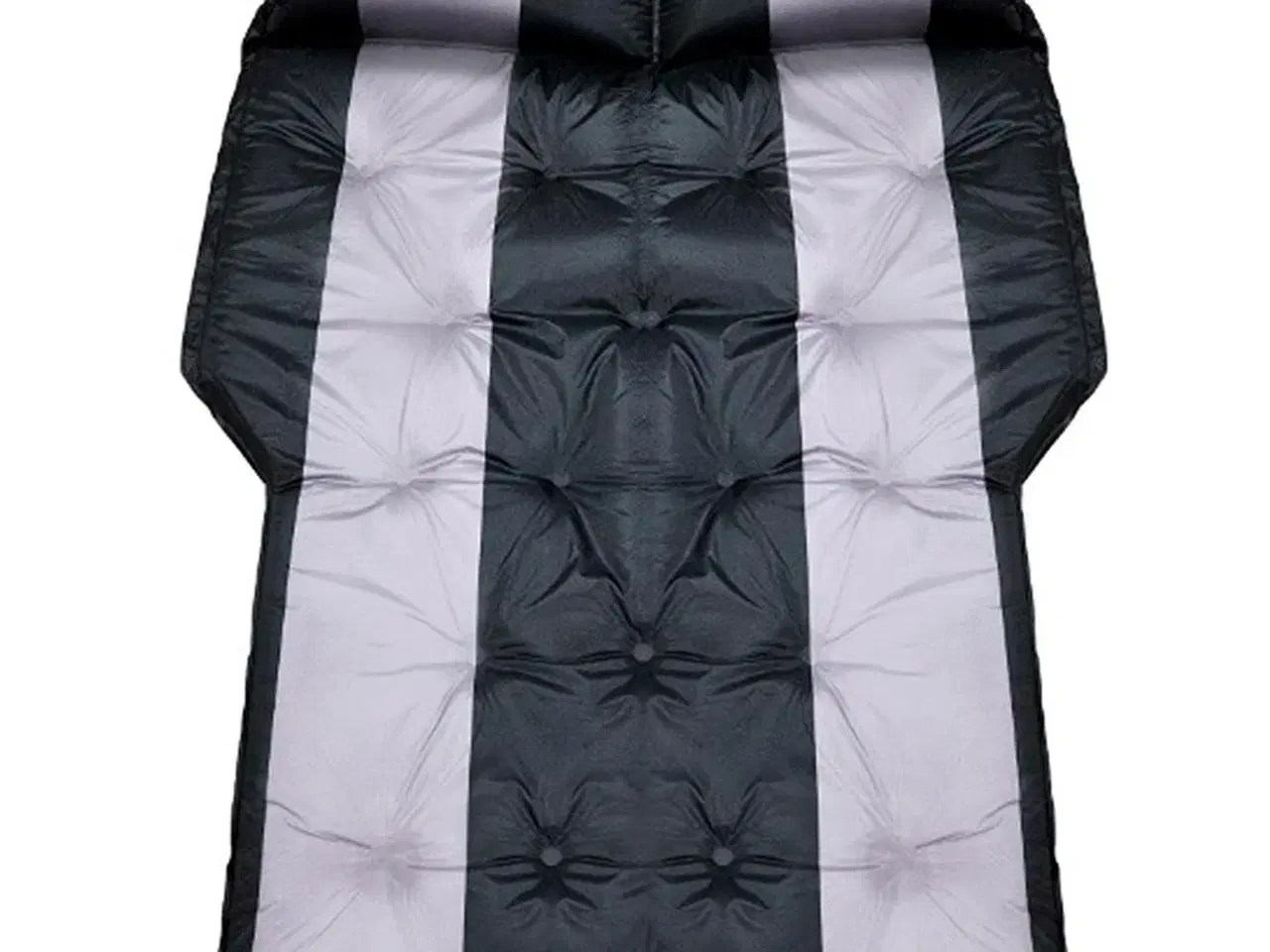 Billede 1 - Oppustelig madras til bil – 180 × 120 cm – sort/sølv