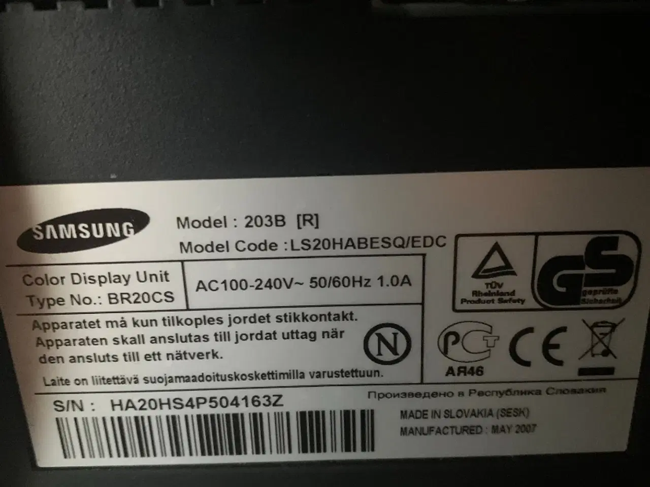 Billede 6 - PC Skærm