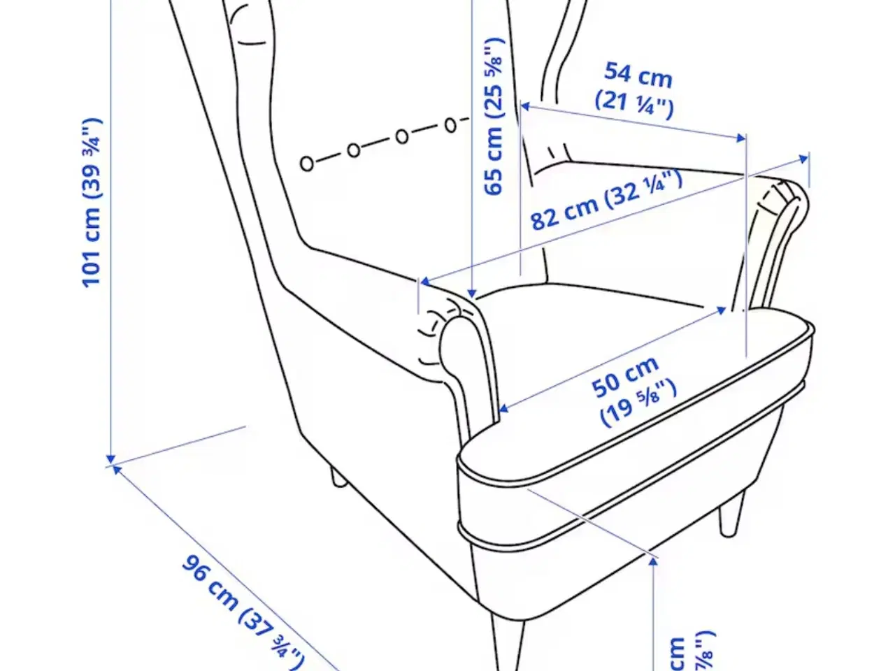 Billede 3 - IKEA, hvilestol