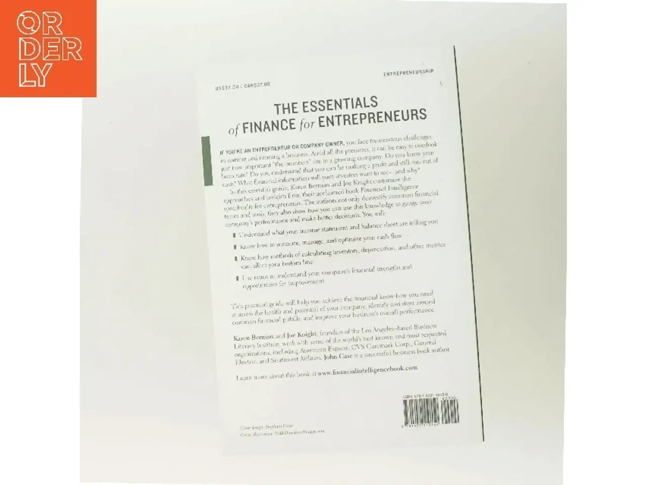 Billede 3 - Financial intelligence for entrepreneurs : what you really need to know about the numbers (Bog)