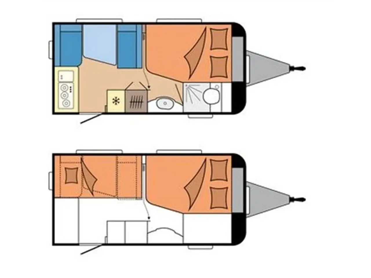 Billede 14 - 2025 - Hobby De Luxe 400 SFE   Smart rejsevogn - Kan opvejes til 1500 kg.