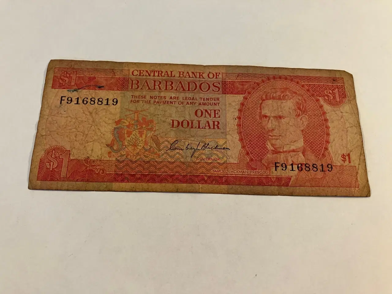 Billede 1 - 1 Dollar Barbados