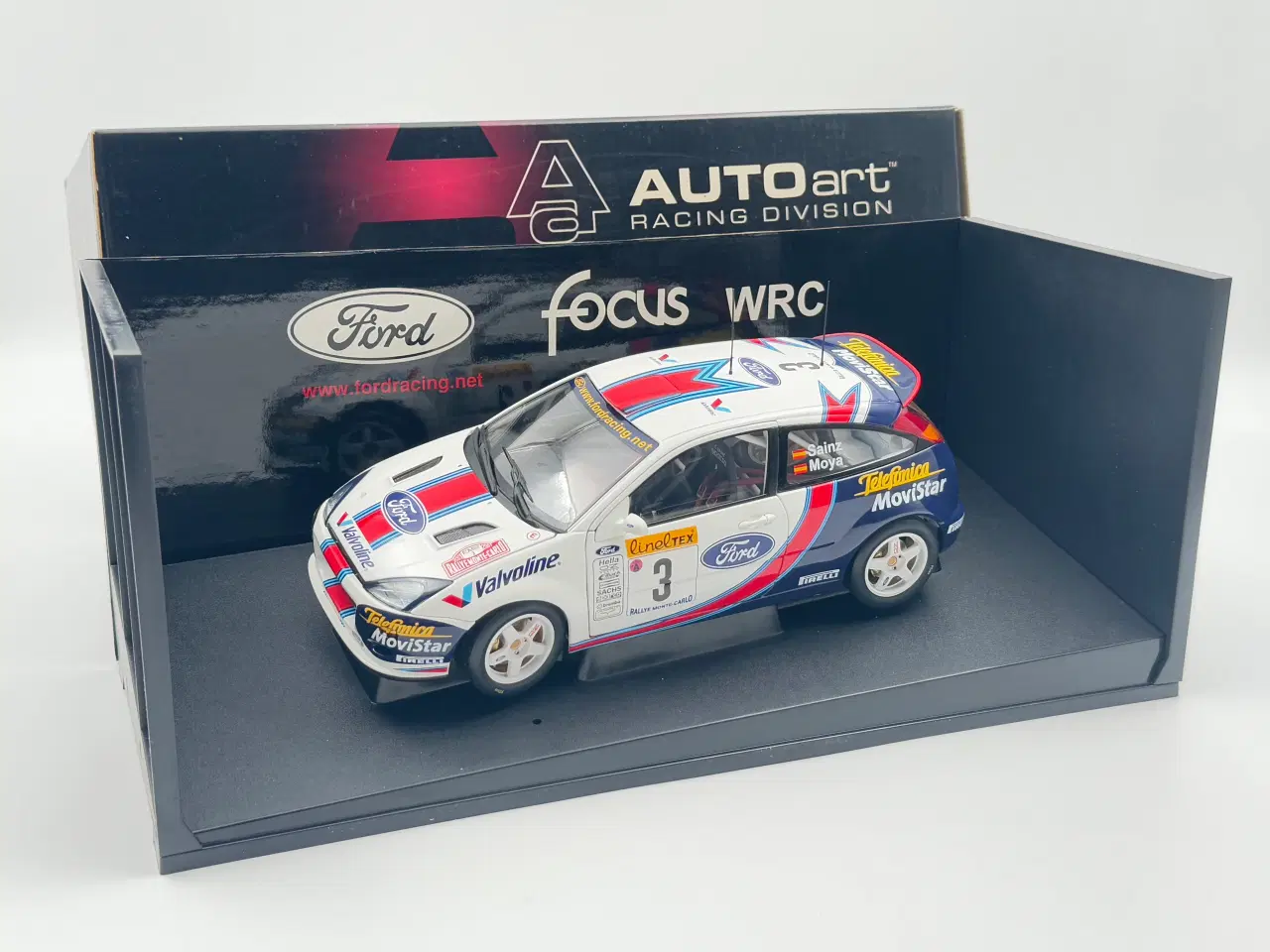 Billede 1 - 2001 Ford Focus RS WRC RMC - AUTOart - 1:18