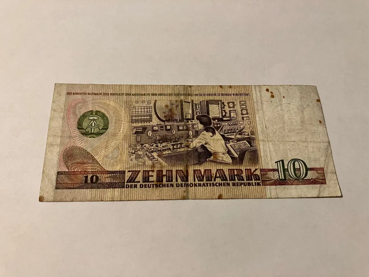Billede 2 - 10 DDR-mark Germany 1971