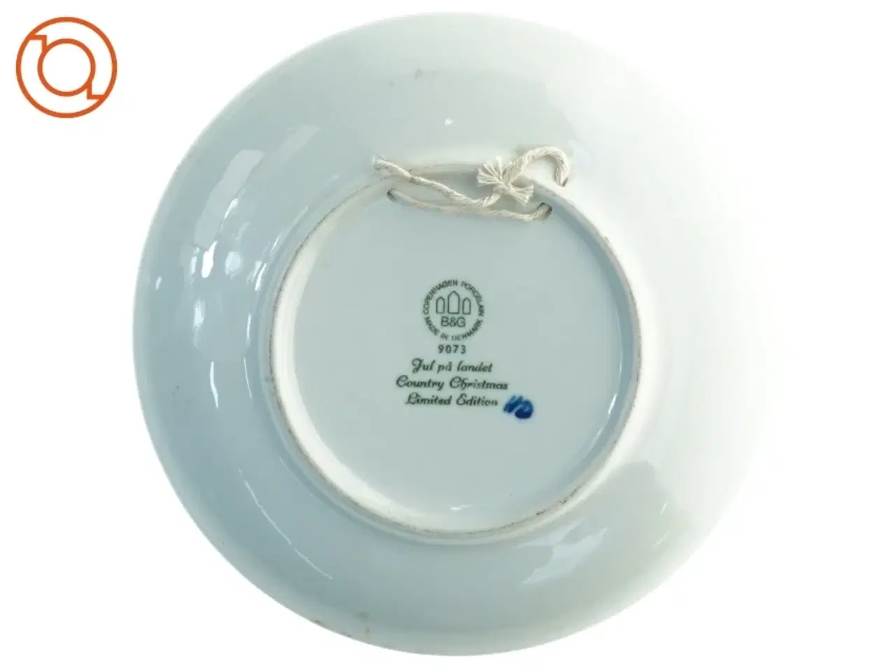 Billede 4 - Bing & Grøndahl Juleaften 1973 juleplatte fra Bing & Grøndahl (str. 18 cm)