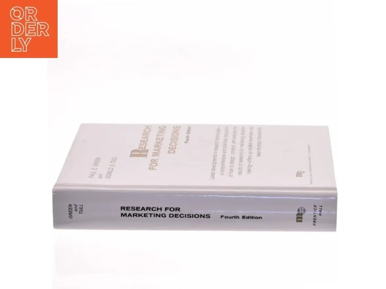 Billede 2 - Research for Marketing Decisions af Paul E. Green; Donald S. Tull (Bog)