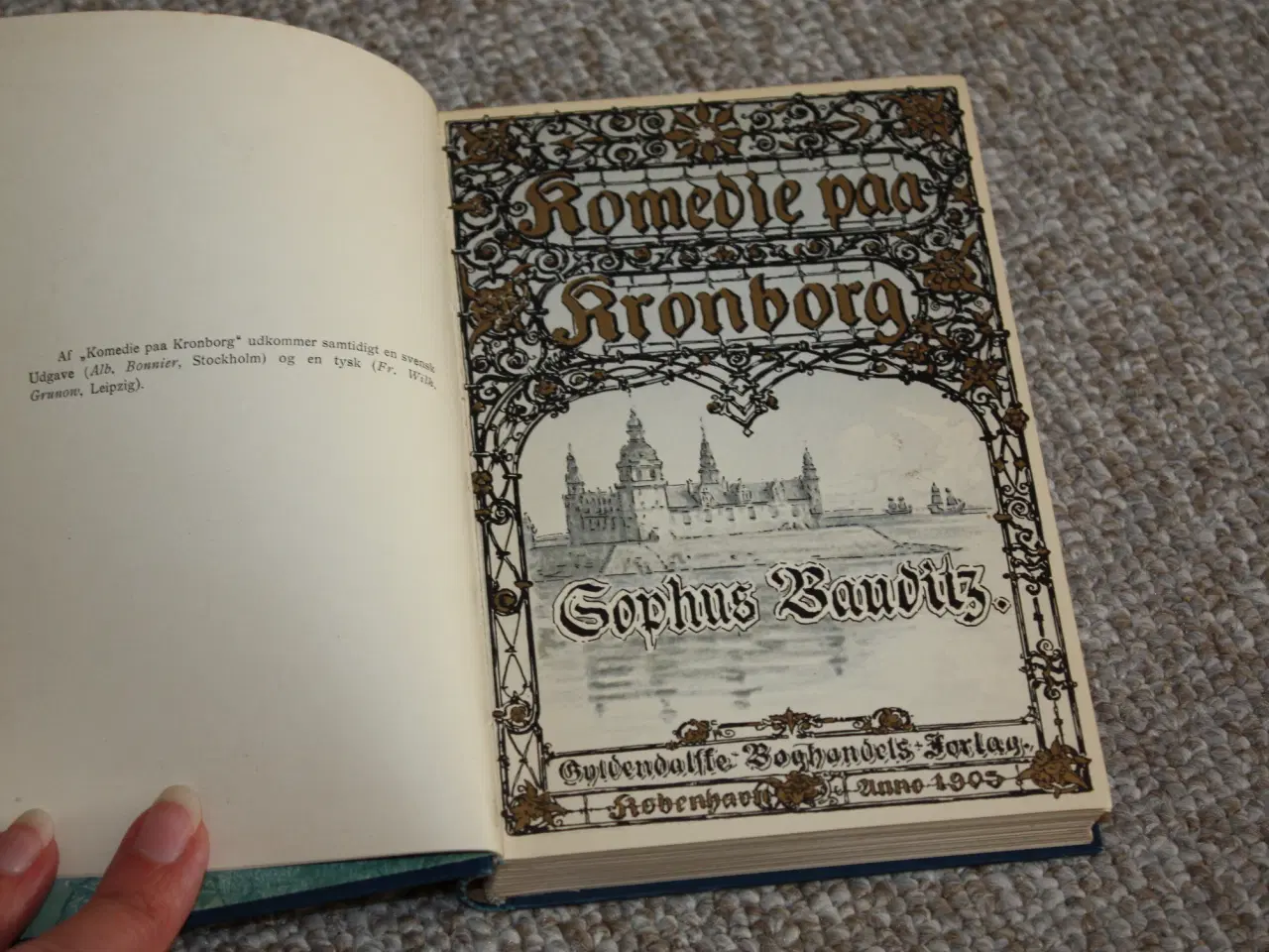 Billede 2 - Komedie paa Kronborg af Sophus Bauditz