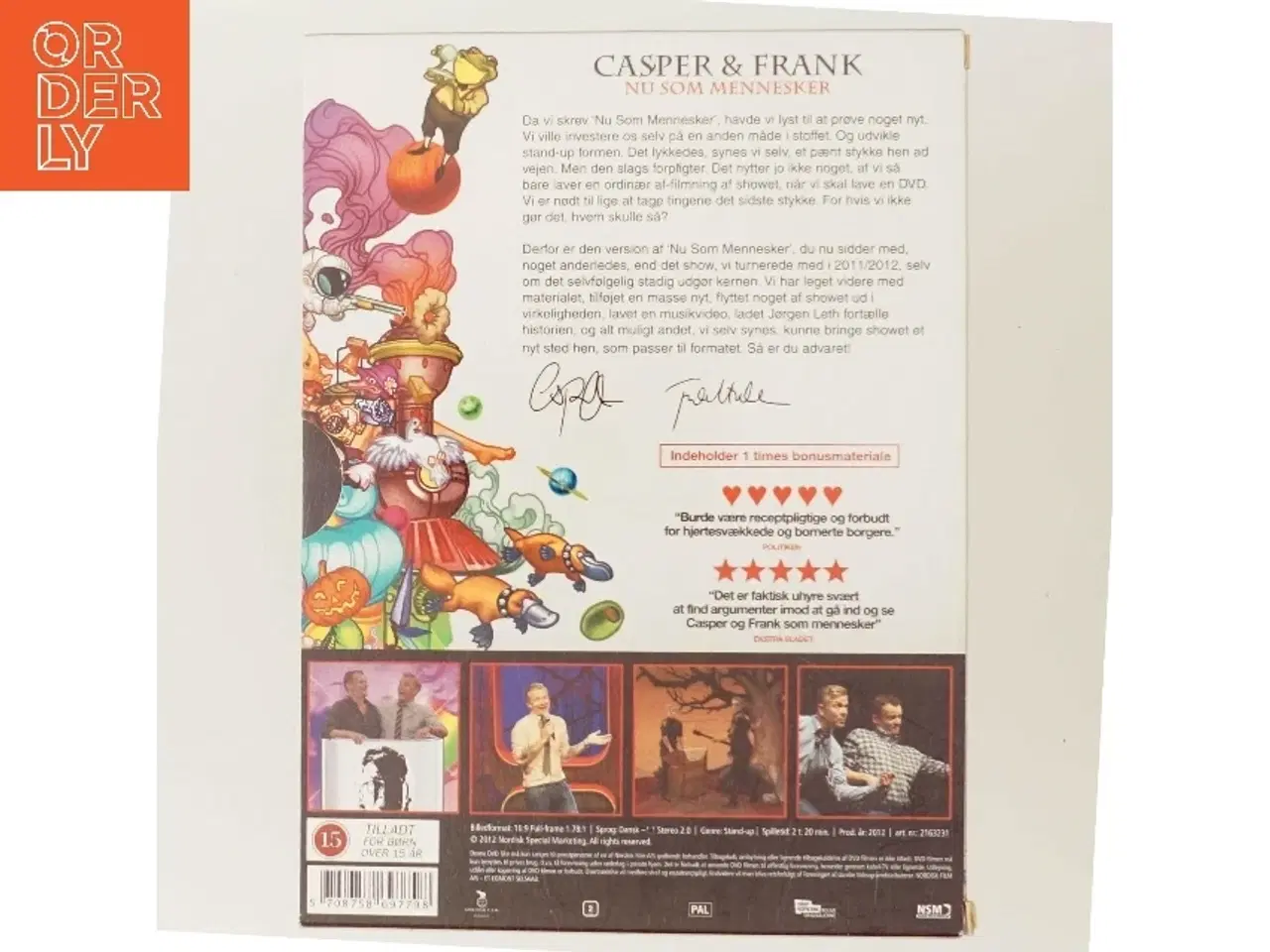 Billede 3 - Casper og Frank, nu som mennesker med Casper Christensen (DVD)