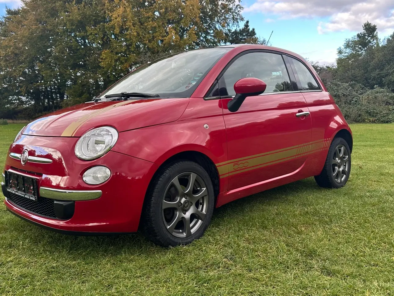 Billede 1 - FLOT Fiat 500 1,2 med glastag.