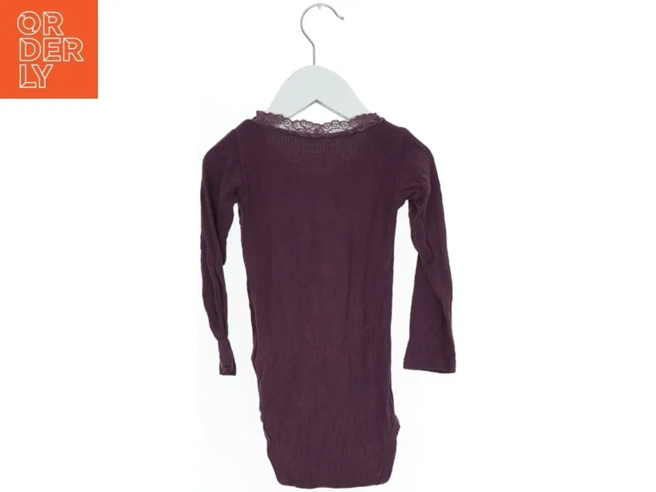 Billede 2 - Langærmet bodystocking med blonde detaljer fra Name It (str. 86)