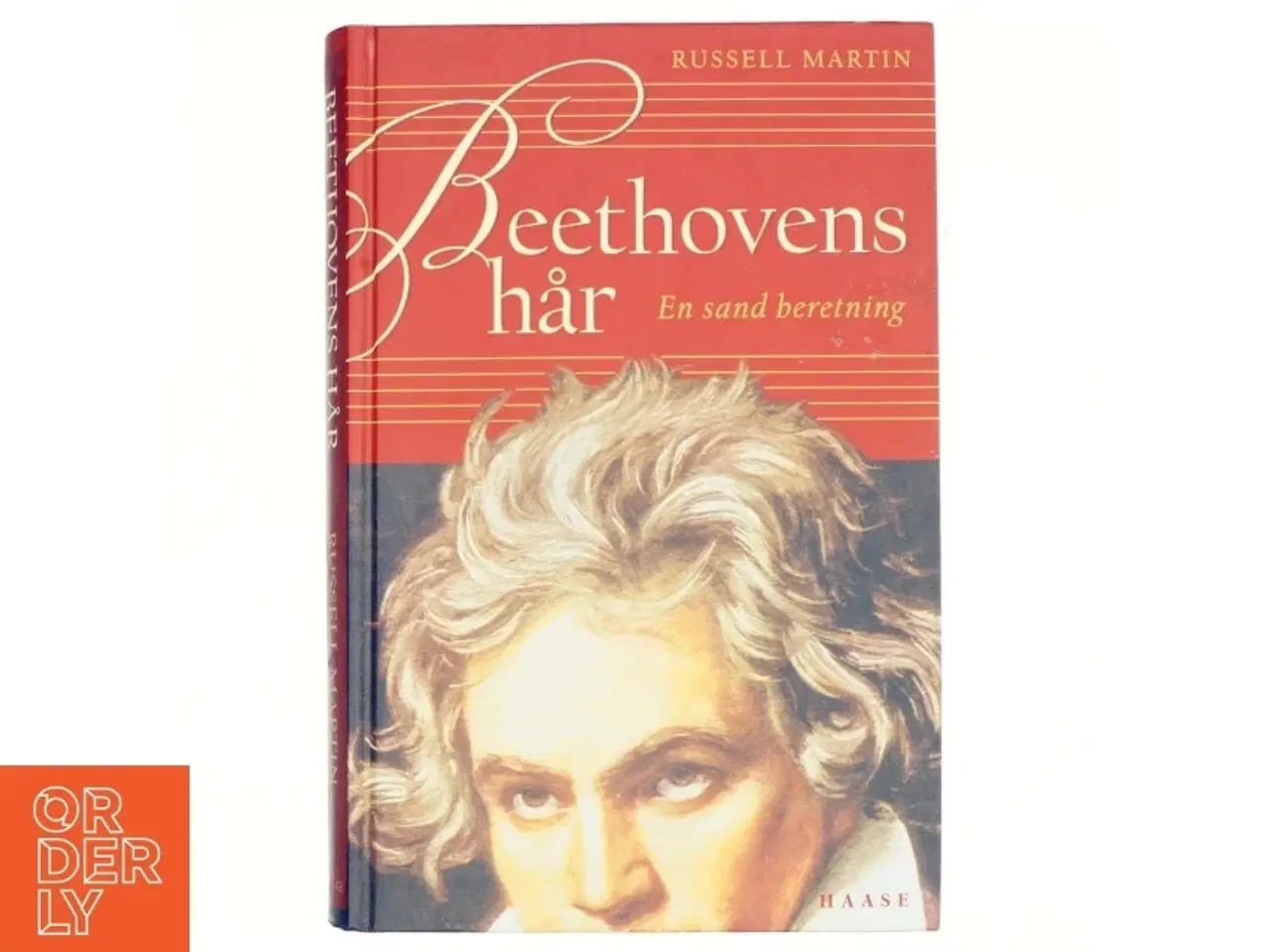 Billede 1 - Beethovens hår : en sand beretning af Russell Martin (Bog)