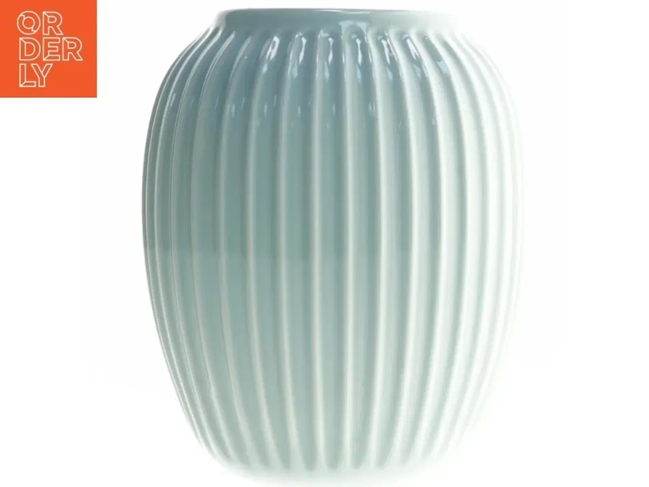 Billede 1 - Kähler vase fra Kähler (str. Ø 10,5 cm længde 20 cm)