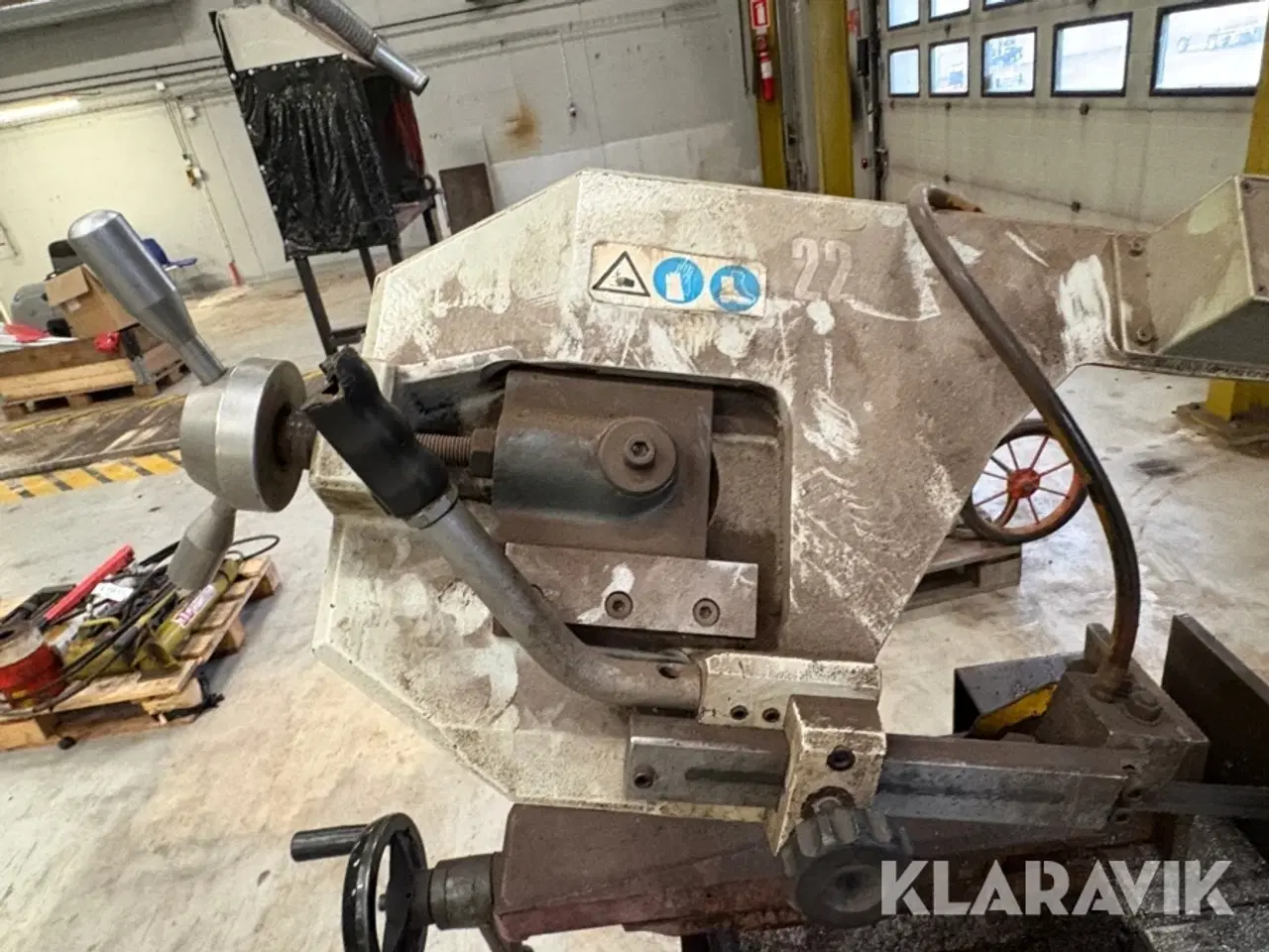 Billede 10 - Metalbåndsav Optimum OPTI S275G