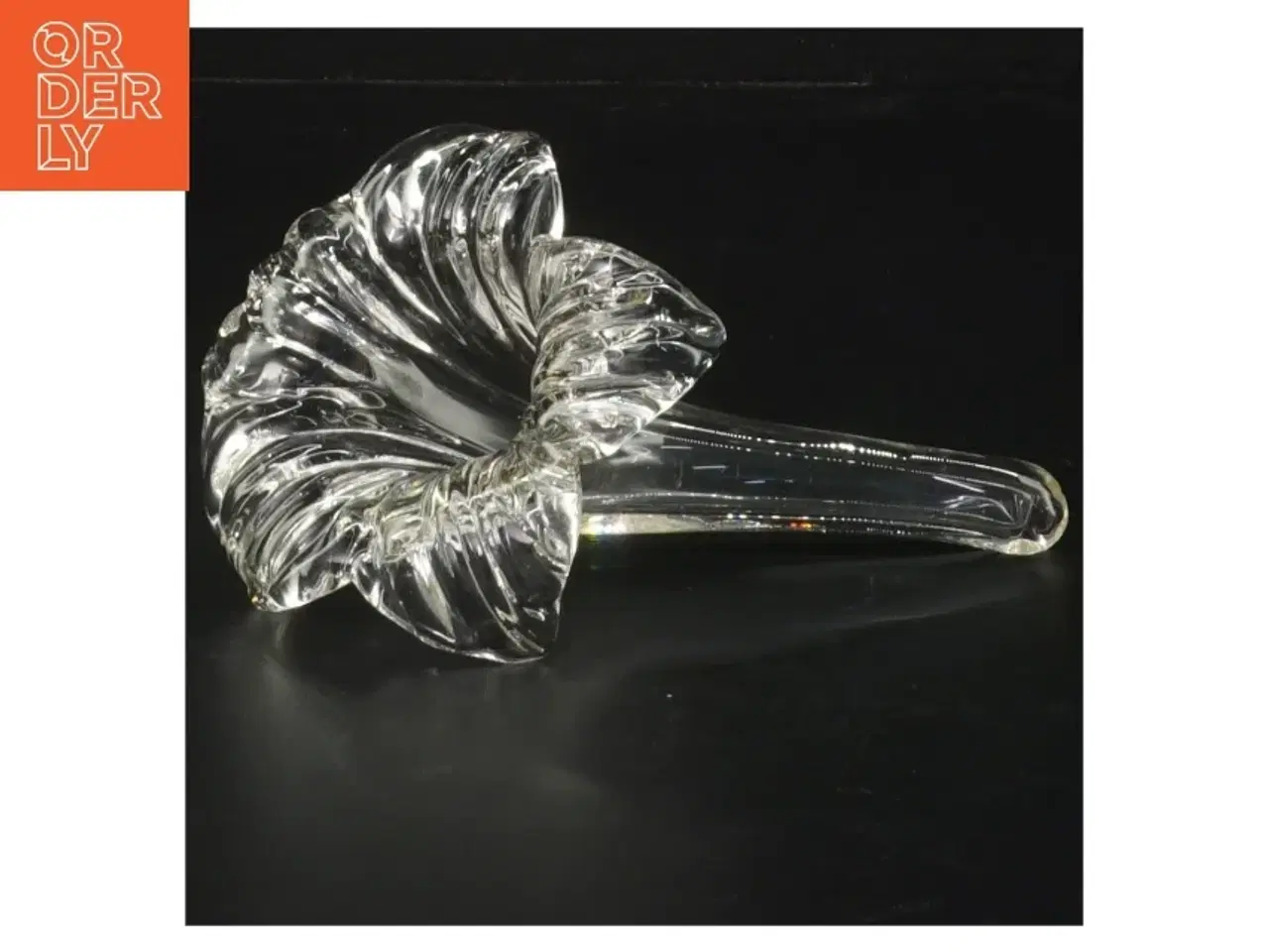 Billede 2 - Glassblomst vase / dekoration (str. Længde, 13,5 cm)