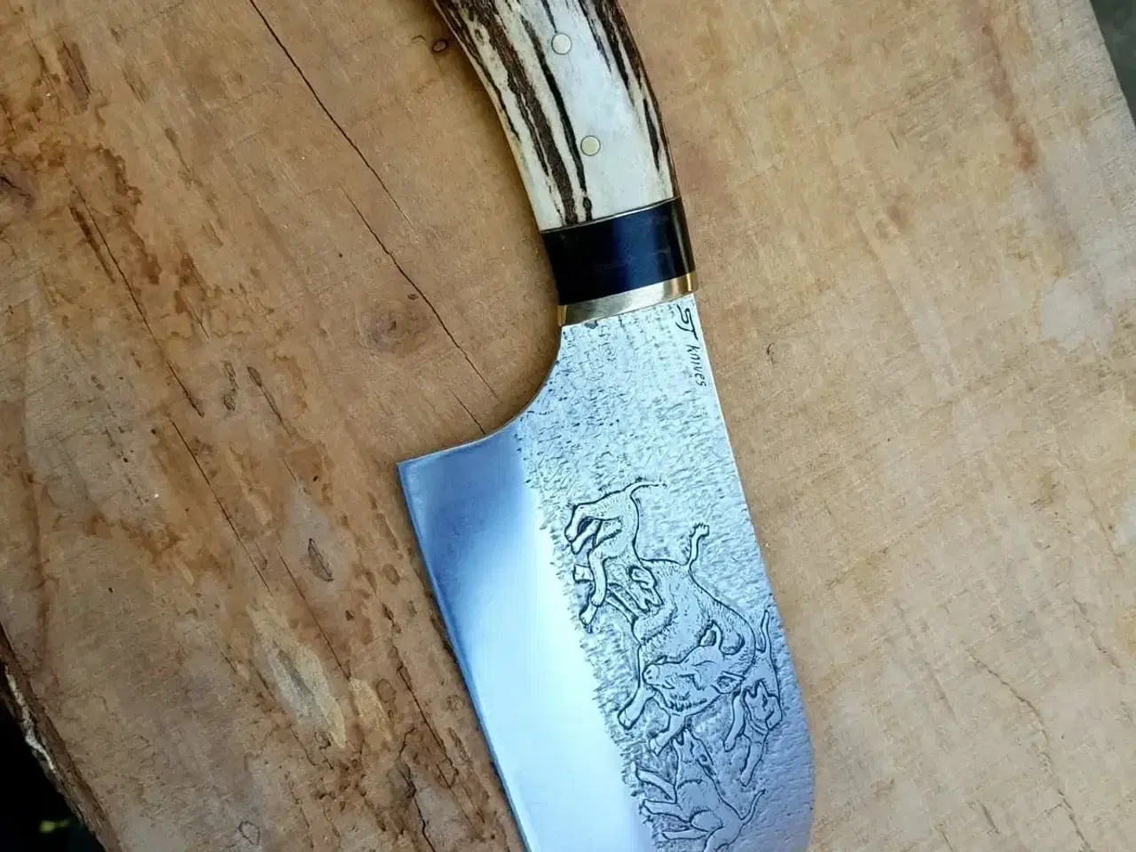 Billede 3 - Eksklusiv Custom Jagtkniv - N690