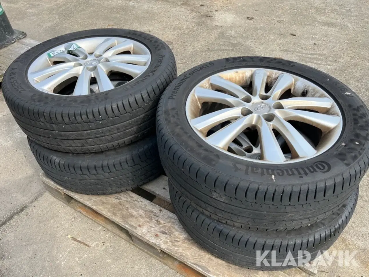 Billede 1 - Dæk med fælge Hyundai Tucson 225/55 R18
