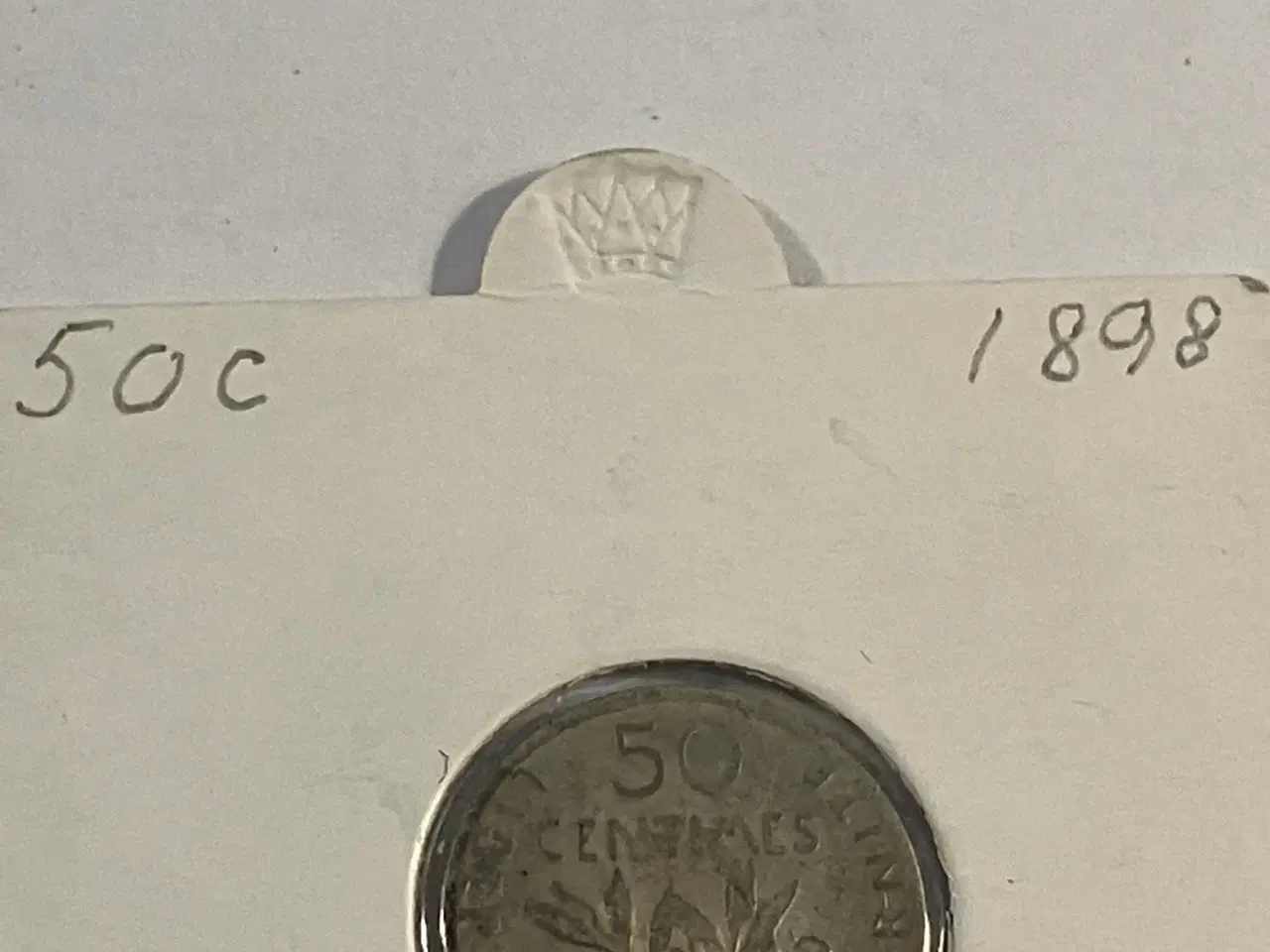 Billede 1 - 50 Centimes France 1898