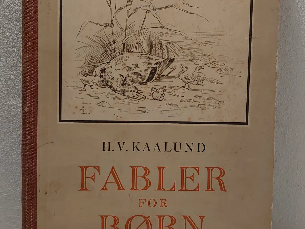 Billede 1 - H.V. Kaalund: Fabler for Børn. Gyldendal 1950.