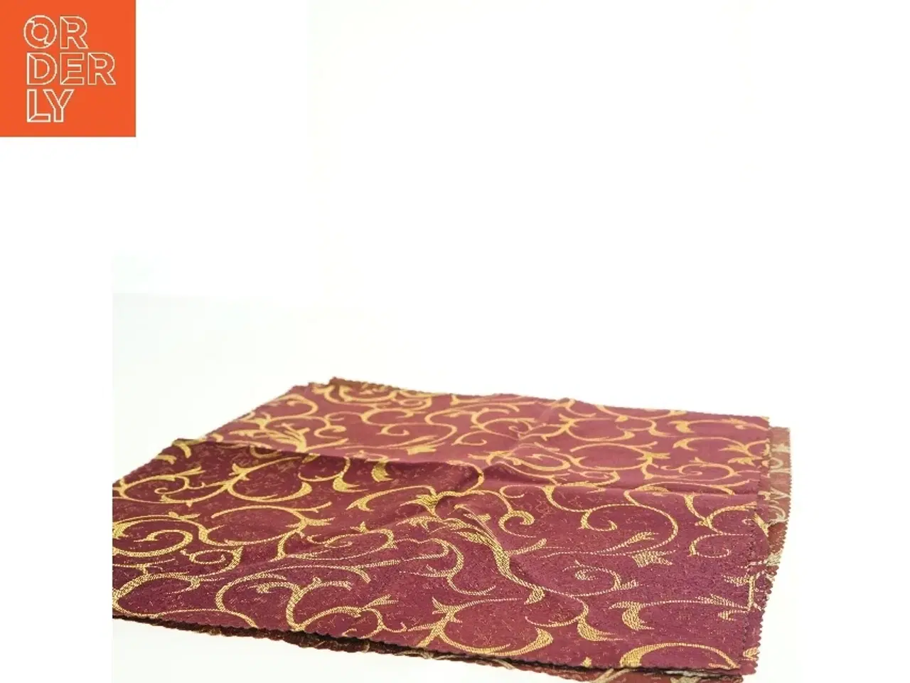 Billede 3 - Mønstrede servietter (str. Cirka 45 x 45 cm)