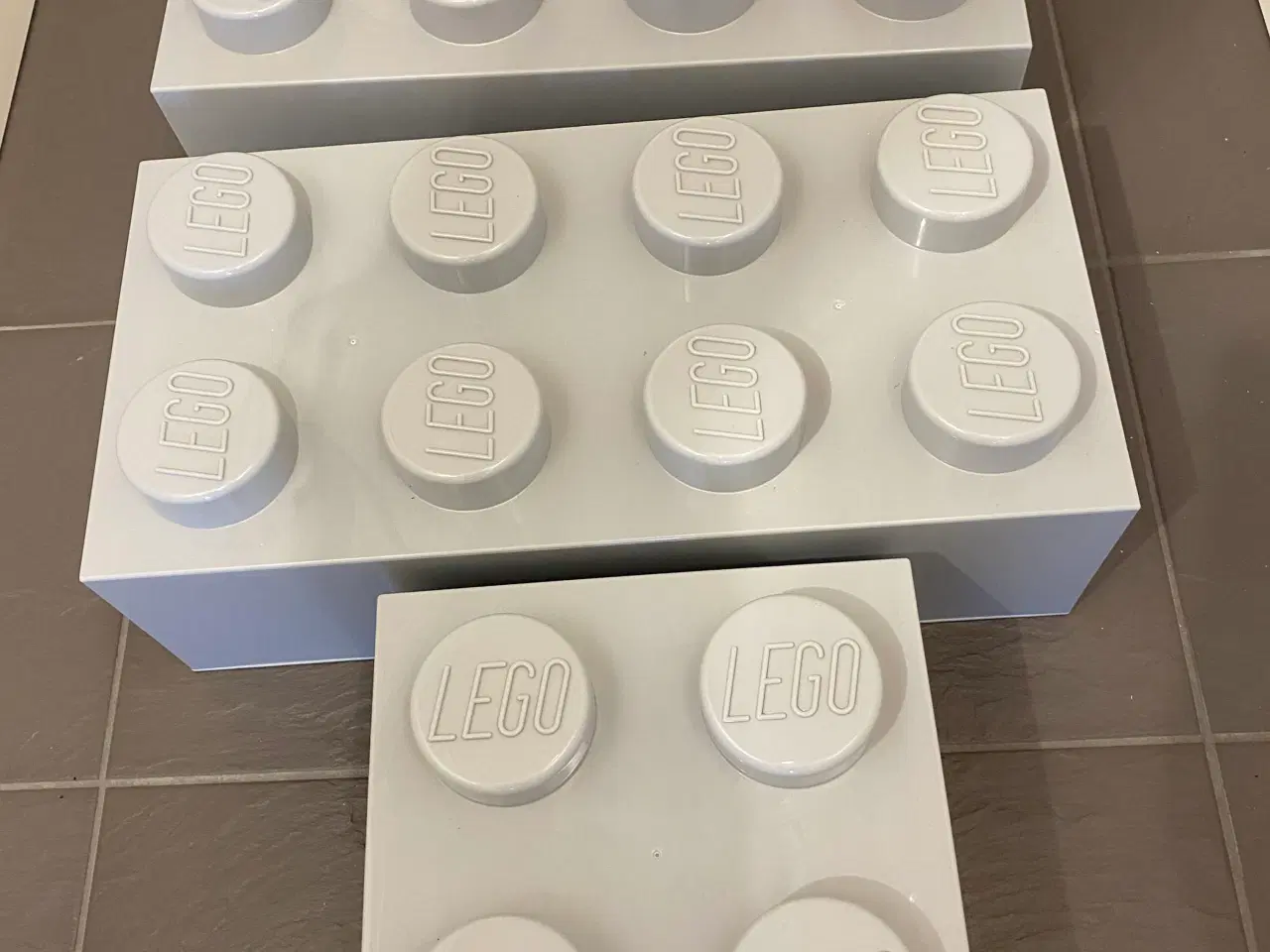 Billede 2 - Legokasser opbevaring 3 stk