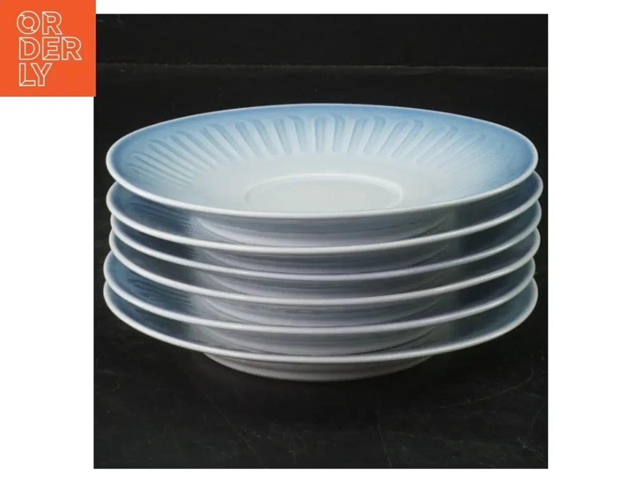 Billede 1 - Seks tallerkener i porcelæn fra B&G (str. Ø. 14 cm. 6 styk)