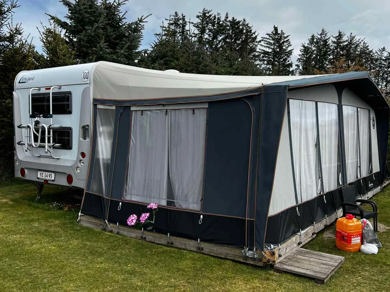 Billede 2 - Campingvogn med køjer 
