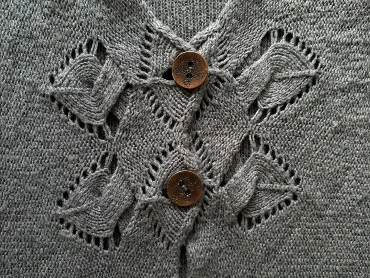 Billede 2 - Zizzi grå strikcardigan str M 46-48.