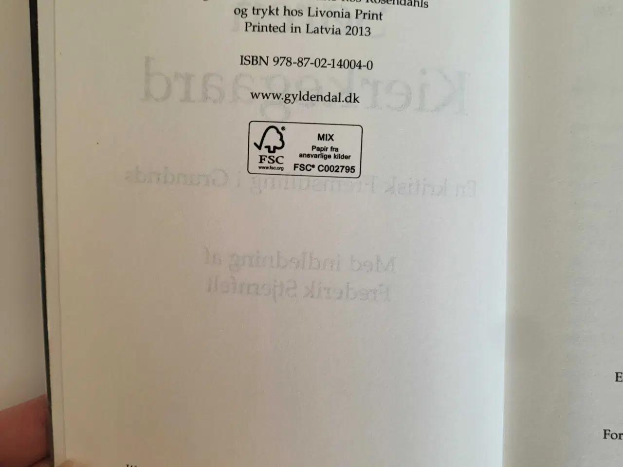 Billede 8 - Søren Kierkegaard. En kritisk fremstilling i grund