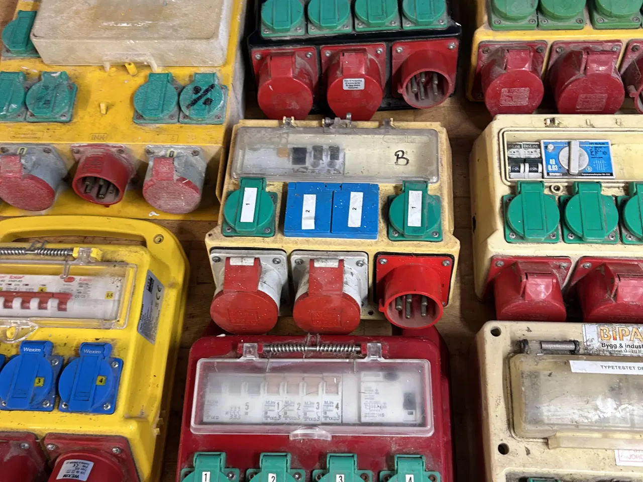 Billede 3 - Byggestrømtavler