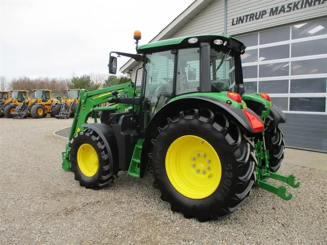 Billede 3 - John Deere 6120M Med frontlæsser KUN 1582 timer