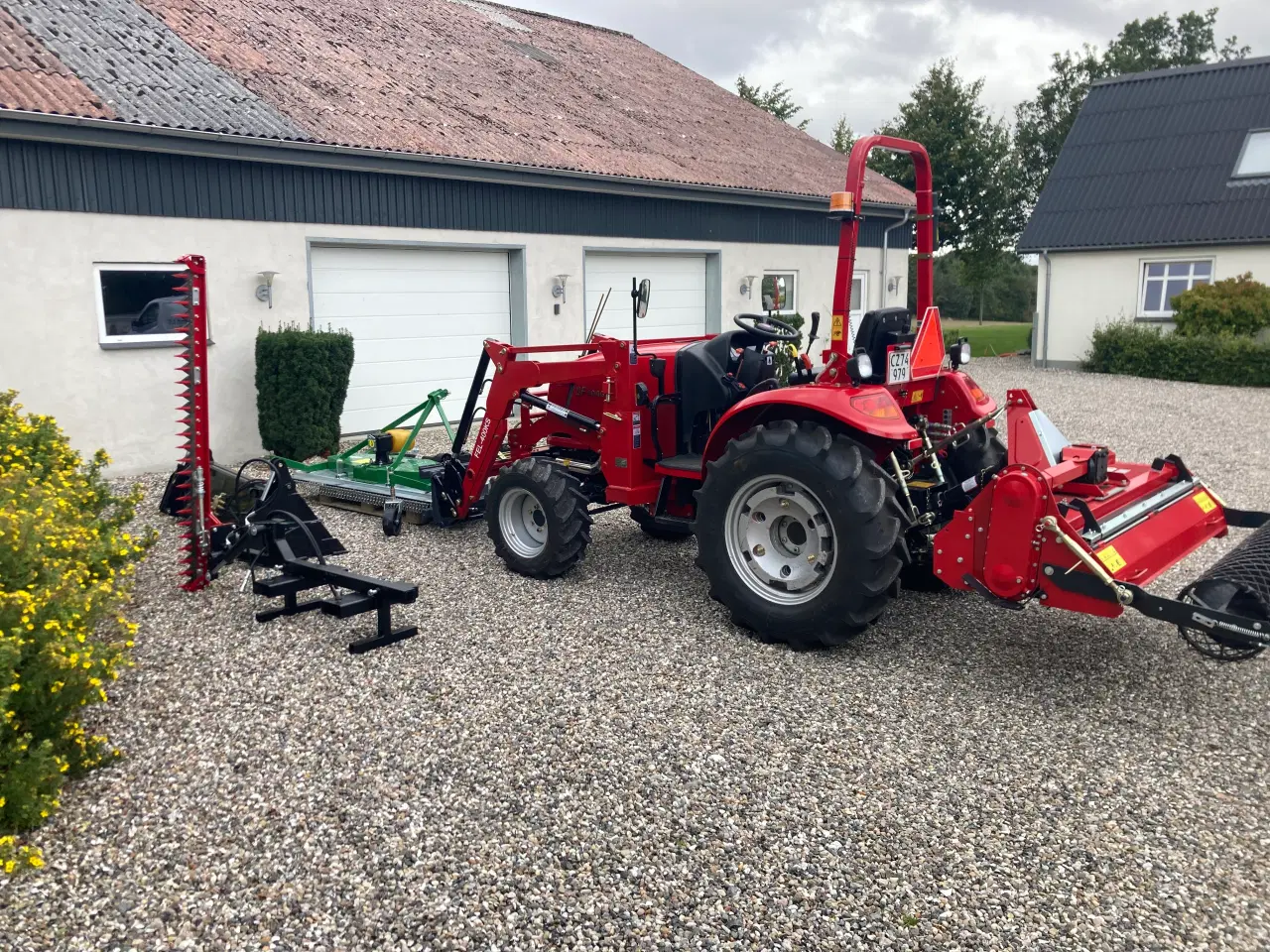 Billede 3 - DONG Feng  404 G2 traktor med FEL-400KS frontlæsse