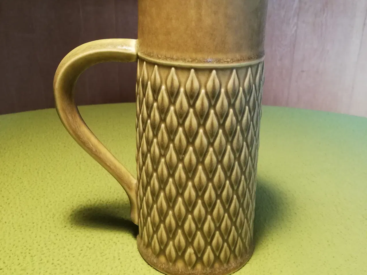 Billede 1 - Rudder/Harlekin stentøjs kande fra Kronjyden