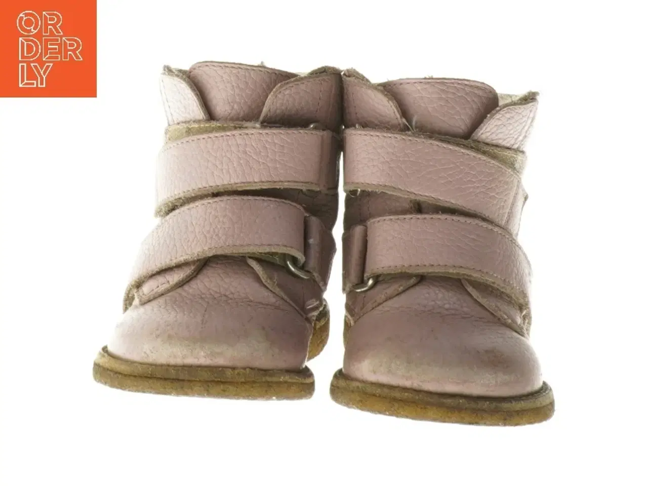 Billede 4 - Børnestøvler i lyserød glitter (str. 21 )