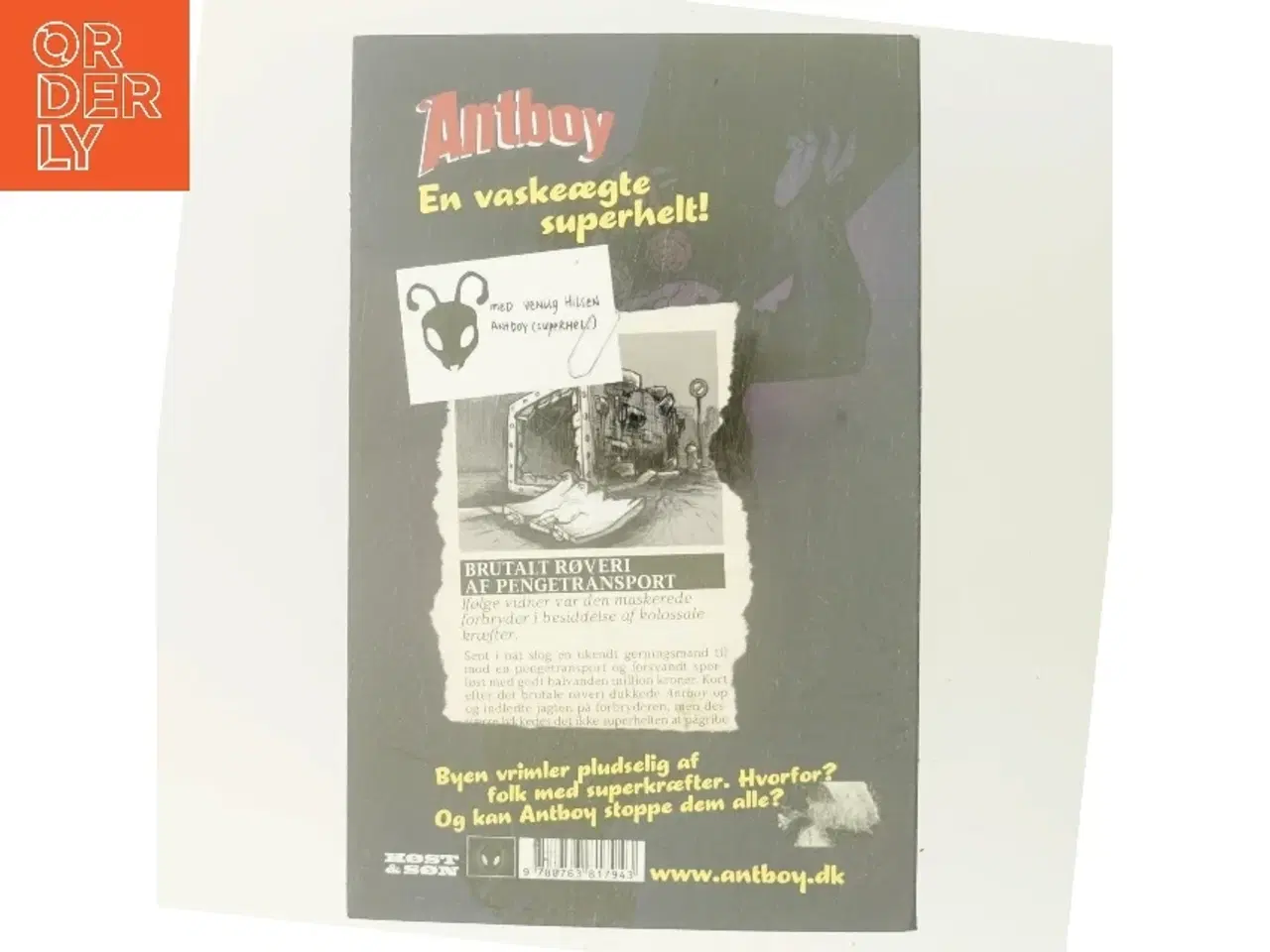 Billede 3 - Antboy - Slim, snot og superkræfter af Kenneth Bøgh Andersen (Bog)