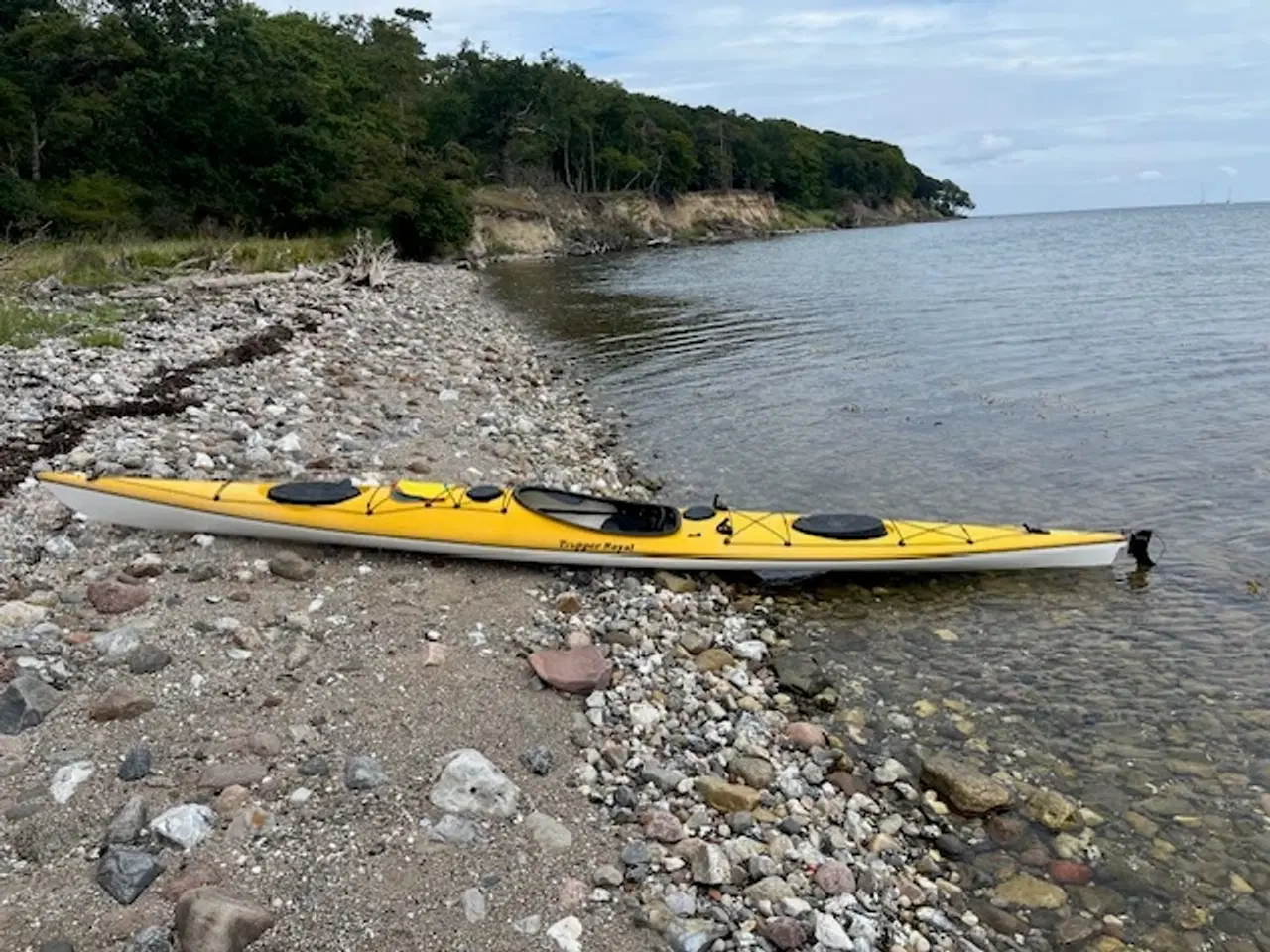 Billede 1 - Havkajak - glasfiber-  Trapper Royal