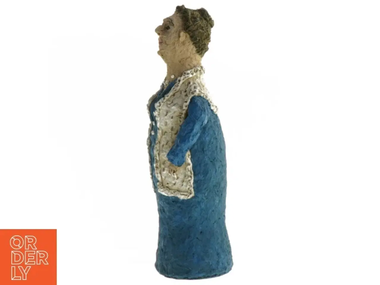 Billede 2 - Figur. Papmache på Colaflaske (str. 22 cm)