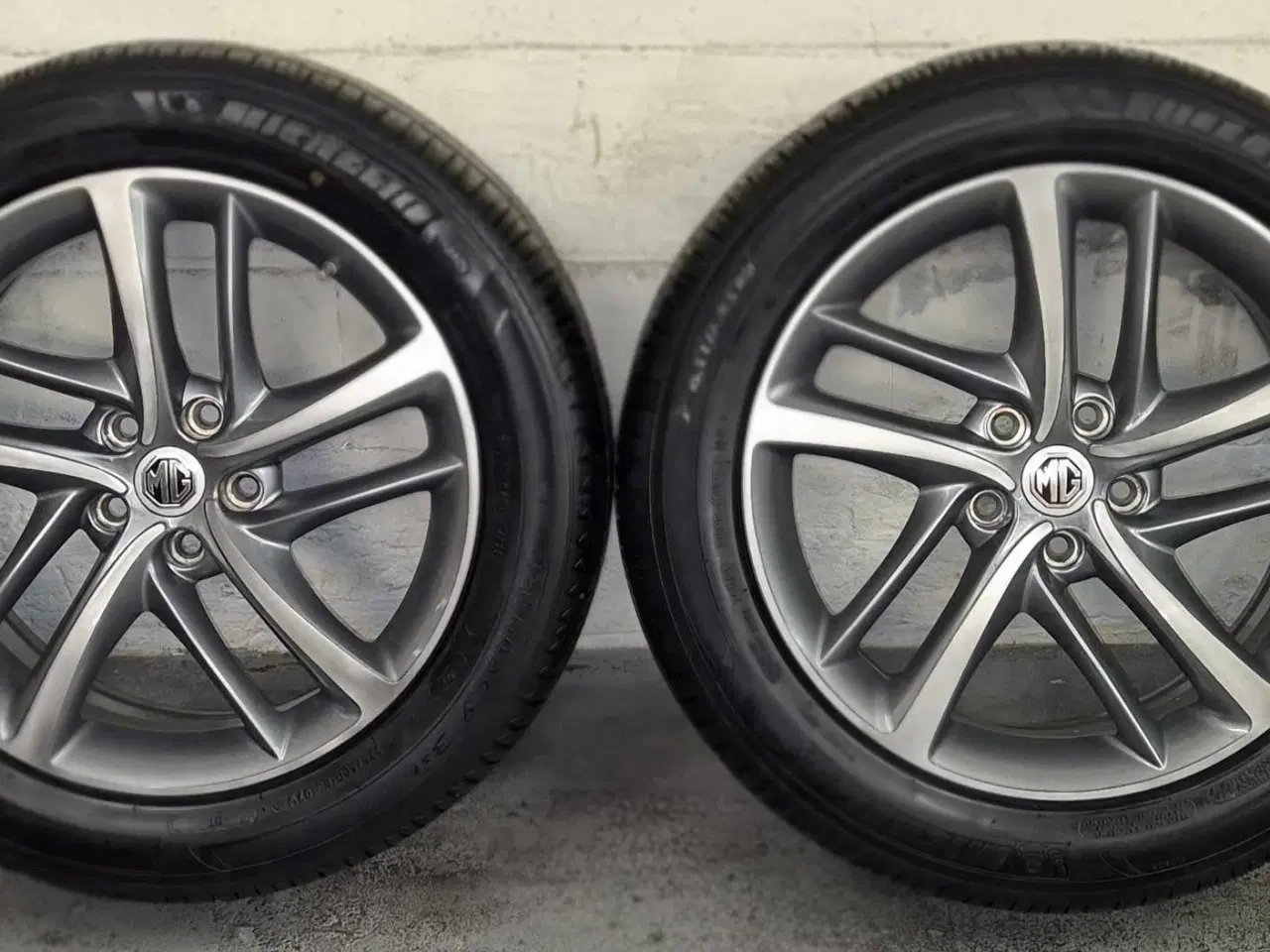 Billede 10 - 5x112 MG EHS ORIGINAL ALUFÆLGE MED NYE SOMMERDÆK