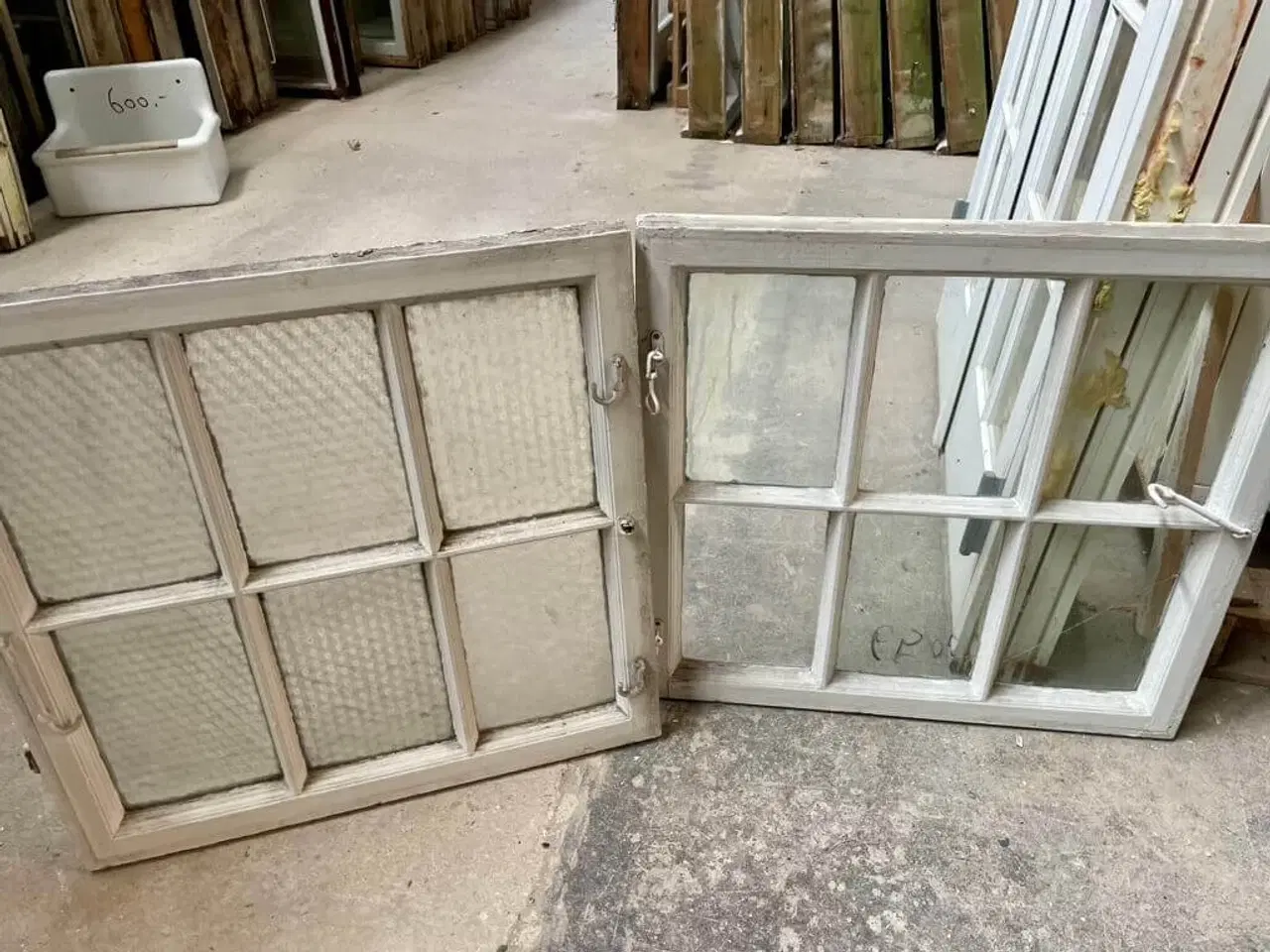Billede 3 - Liggende 6-ruders vinduesramme m. fine profiler