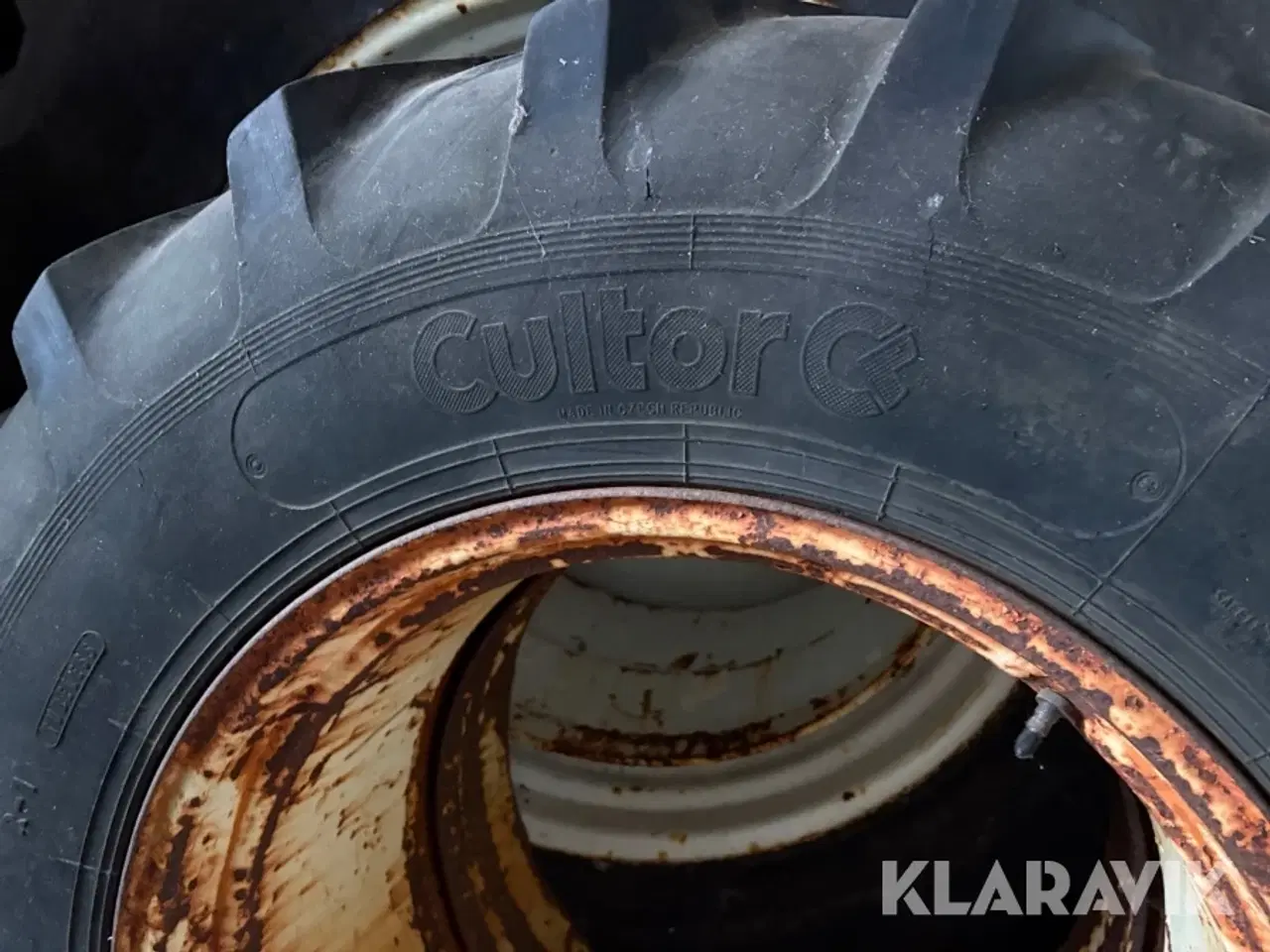 Billede 8 - Tvillingehjul Goodyear/cultor Q - komplet sæt