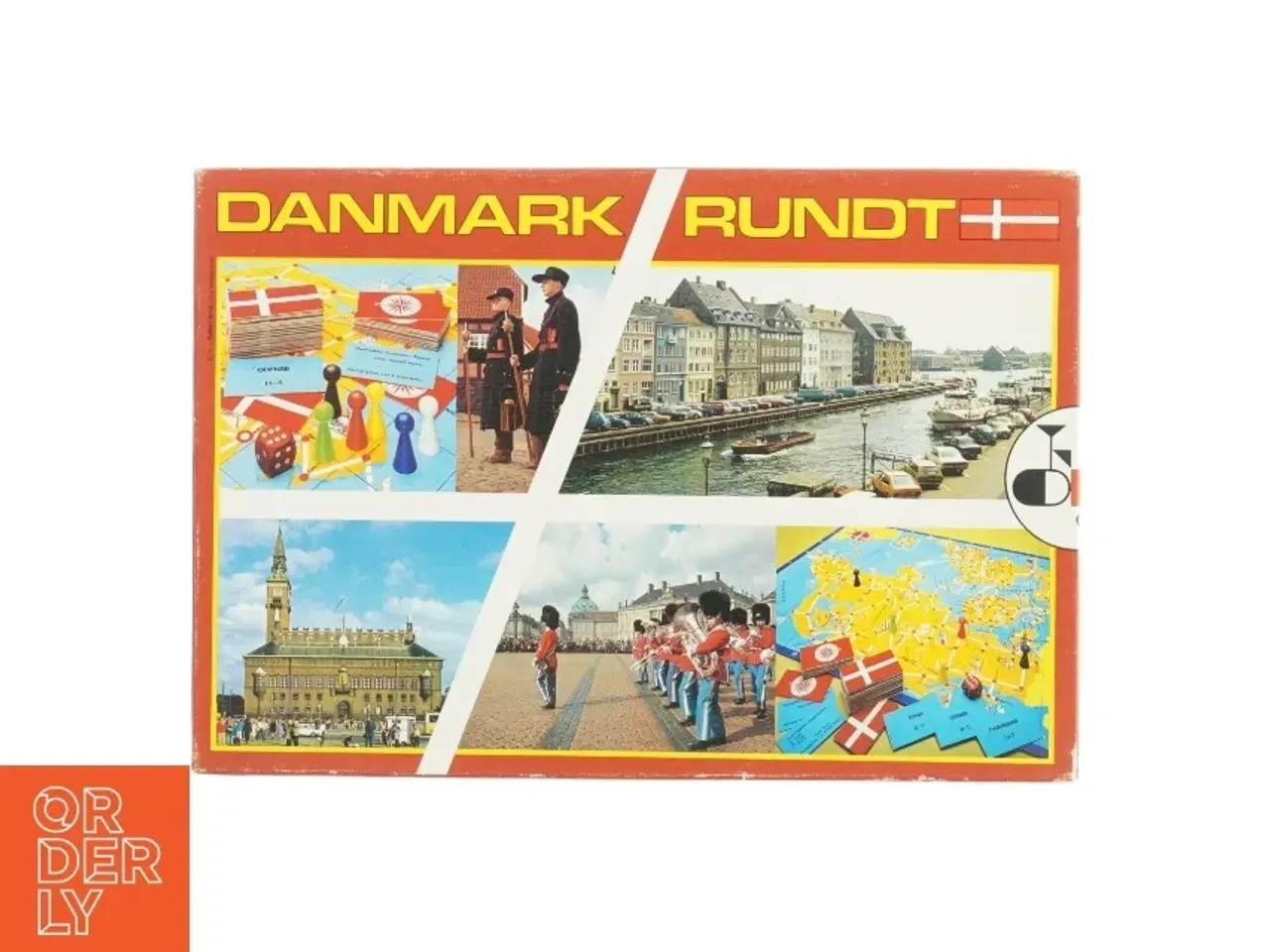 Billede 1 - Danmark Rundt brætspil (str. 33 x, 22,5 cm)