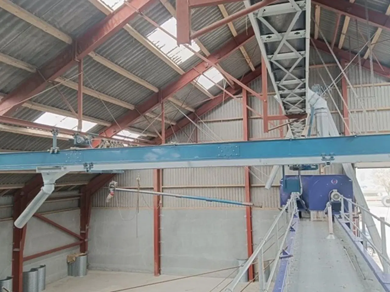 Billede 3 - Kongskilde BCA 45 kornbånd samt elevator Jema T 40