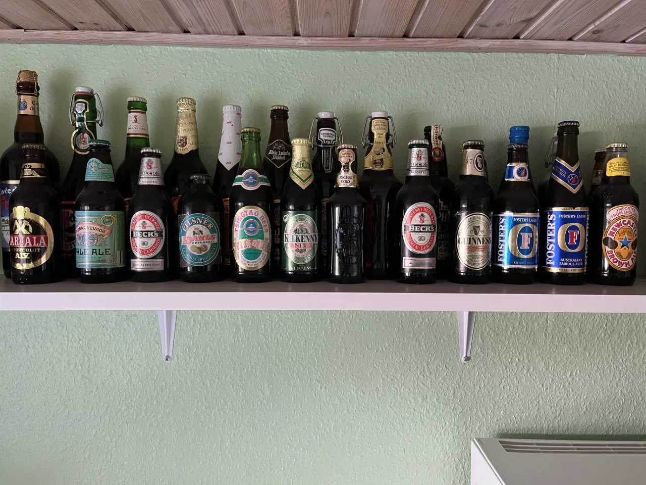 Billede 2 - Øl samling, udenlandske øl 63 stk.