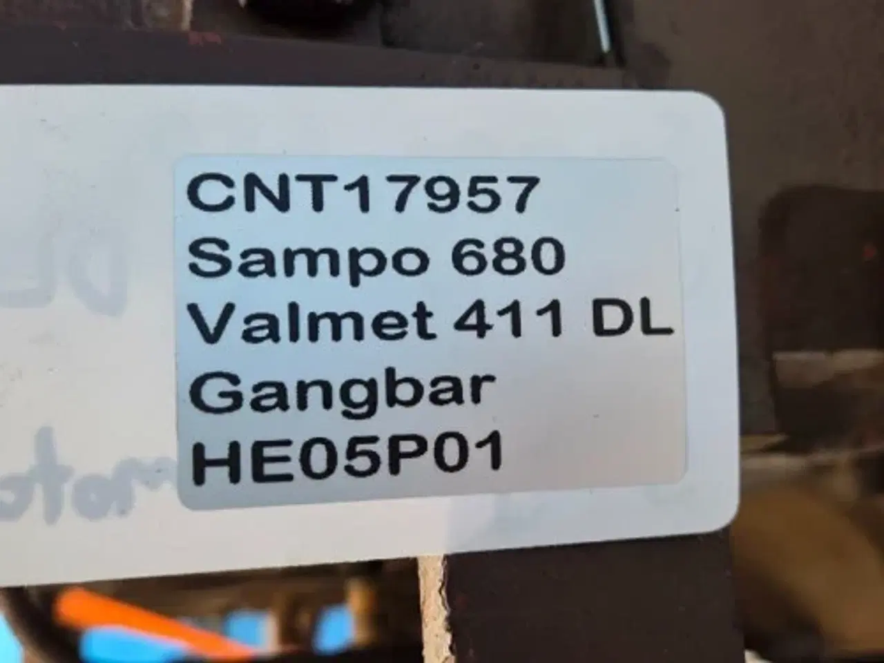 Billede 24 - Valmet 411DL Motor (Gangbar)