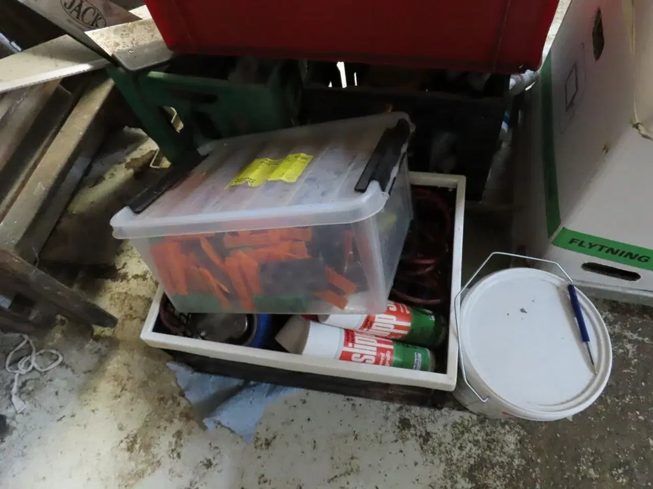 Billede 3 - Ass. værktøj og 2 stk. stiger