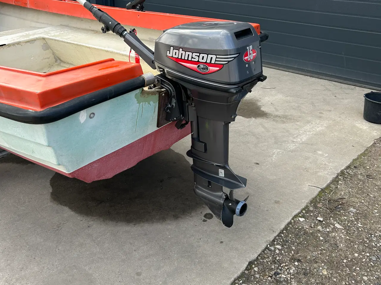 Billede 5 - 15 fods jolle med 15 hkJohnson motor