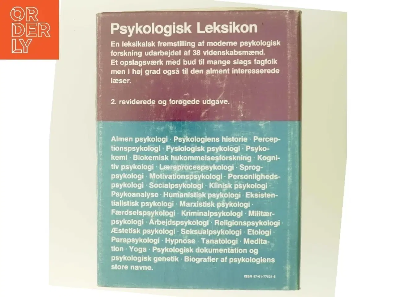 Billede 3 - Psykologisk Leksikon af K.B. Madsen (Bog)