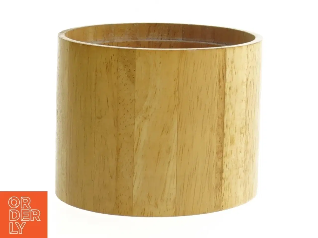 Billede 1 - Træ vase fra Home Collection (str. Ø 11,5 cm)