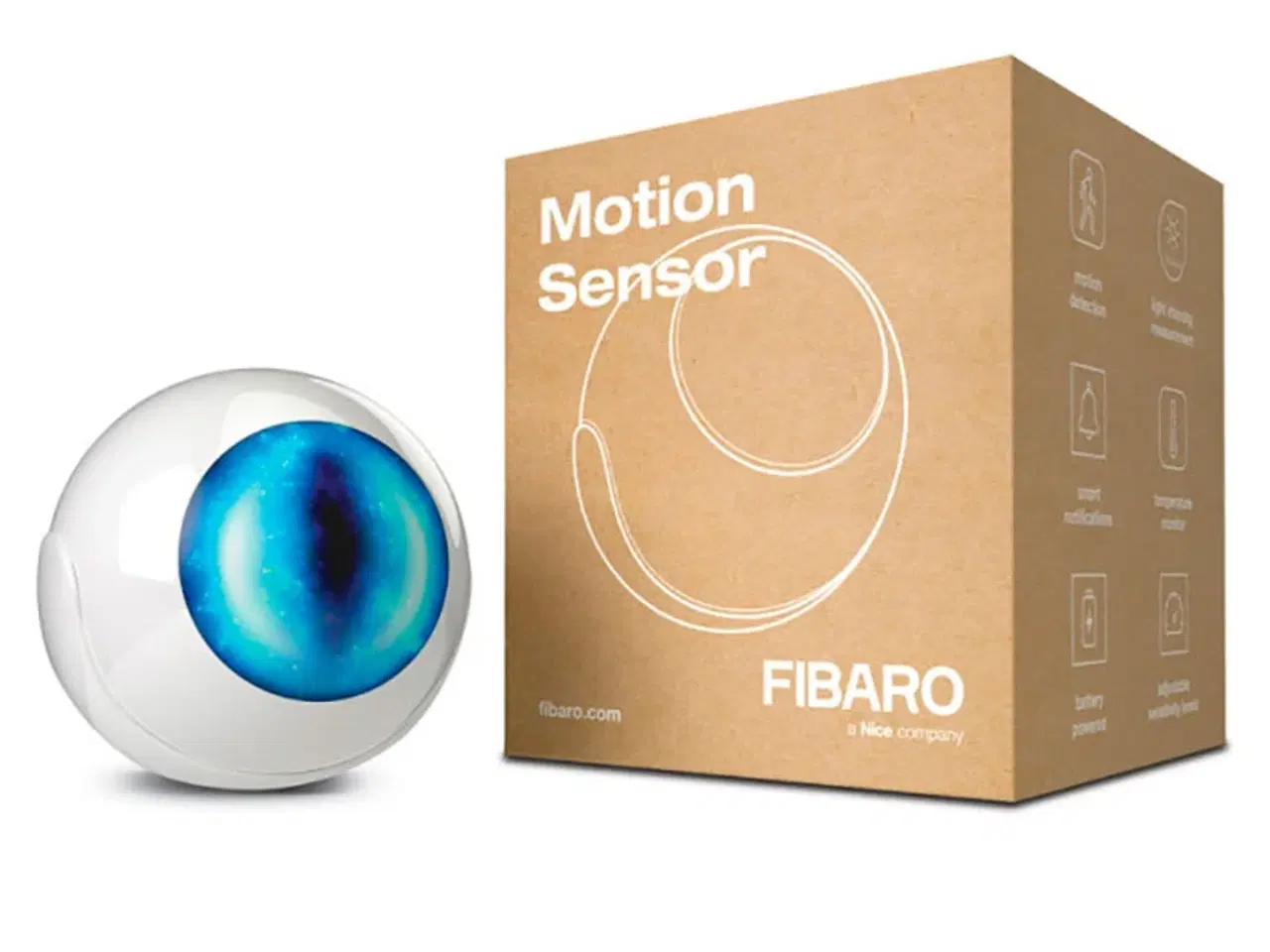 Billede 1 - Z-wave Plus FIBARO Motion Sensor (4-in-1 Multi Sen