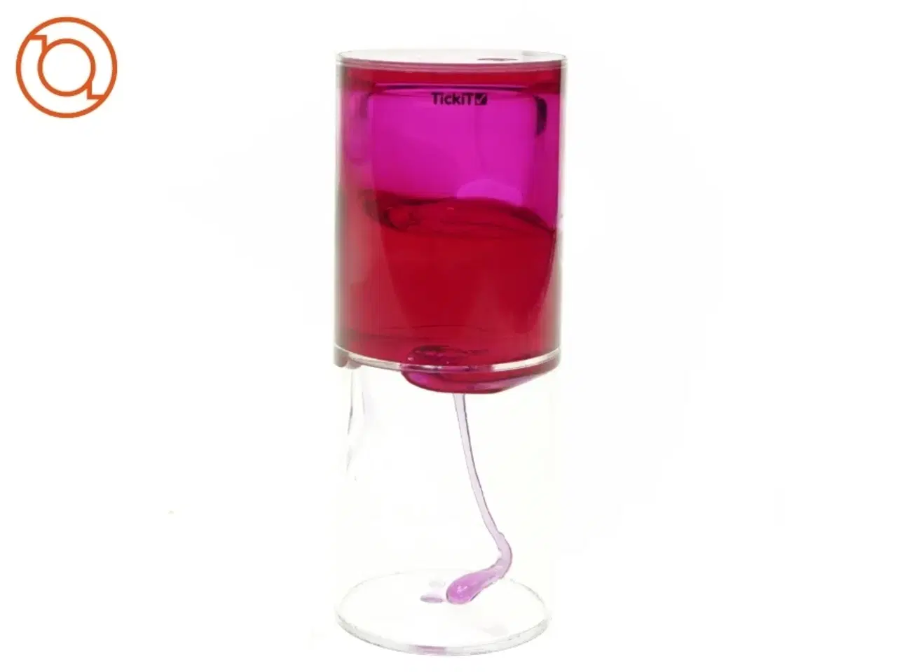 Billede 1 - Slim i glas fra Tickit (str. 20 x 8 cm)